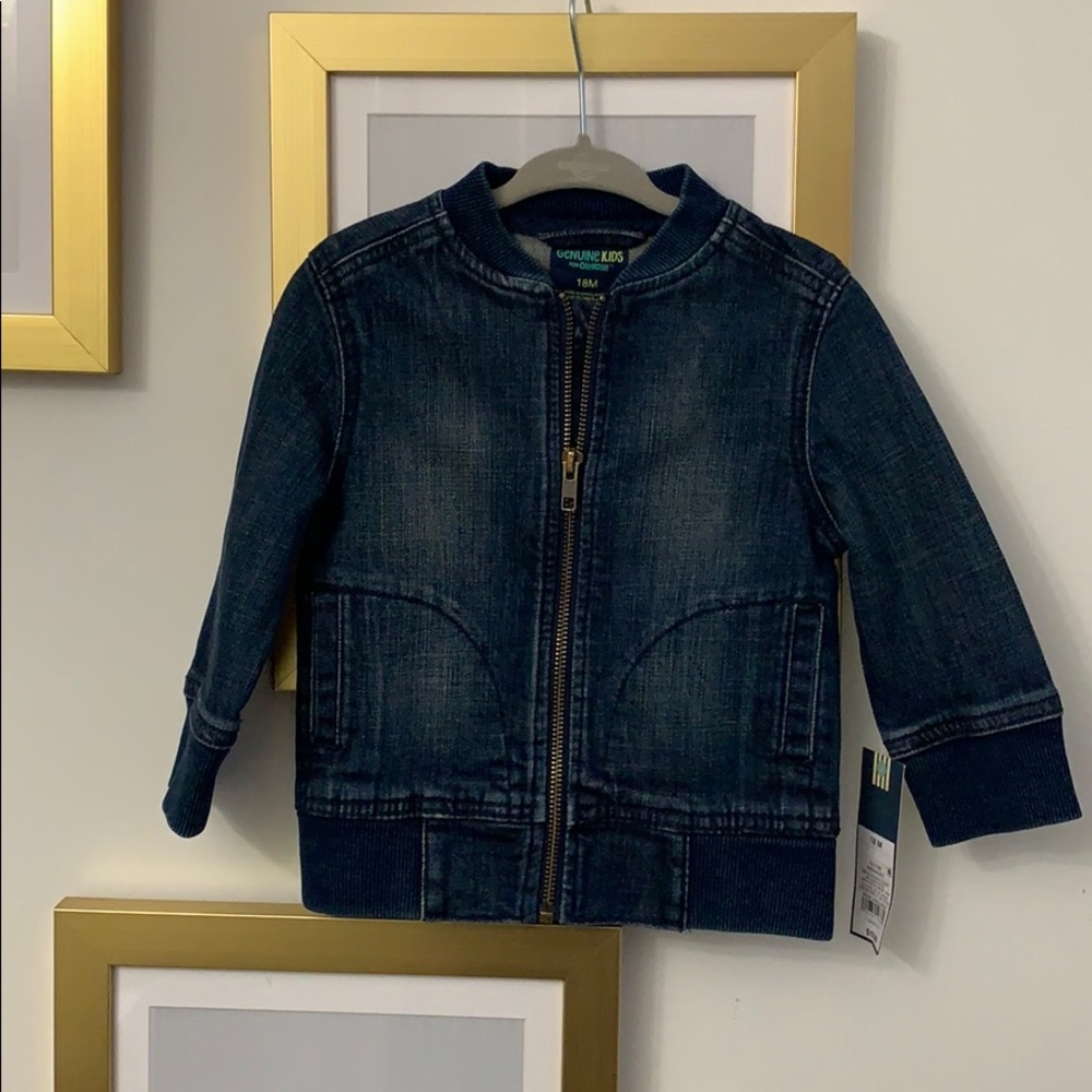 Genuine Kids dark denim jacket